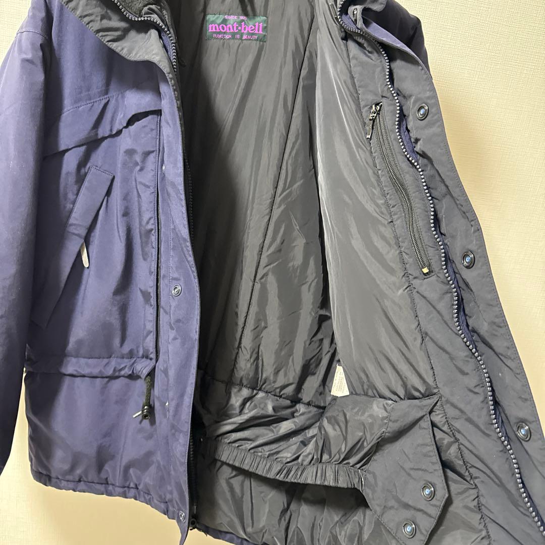 90s old mont-bell エクセロフトski jkt navy M
