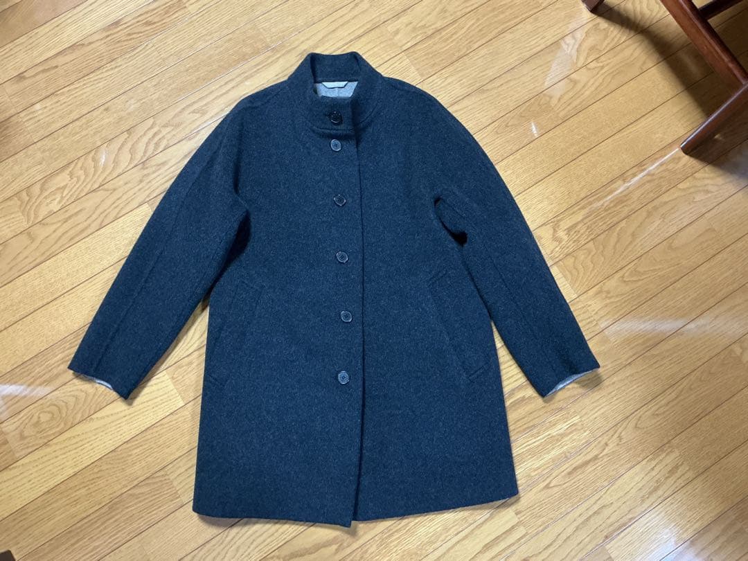 MACKINTOSH LONDON 【エクラコラボ】【BARNET/バーネット】 BARNET/バーネット】バイカラーウールリバーコート(コート