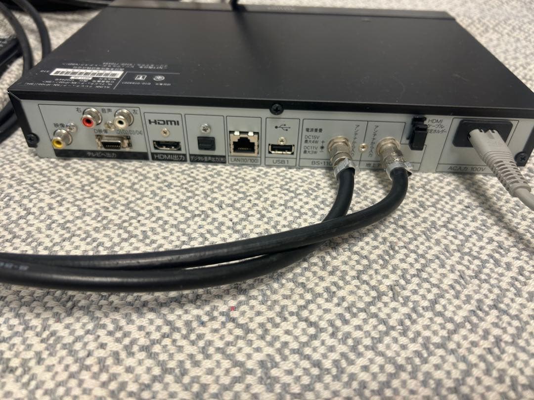 SHARP AQUOS テレビチューナー AN-IP100 本体＋ケーブル SHARP製の