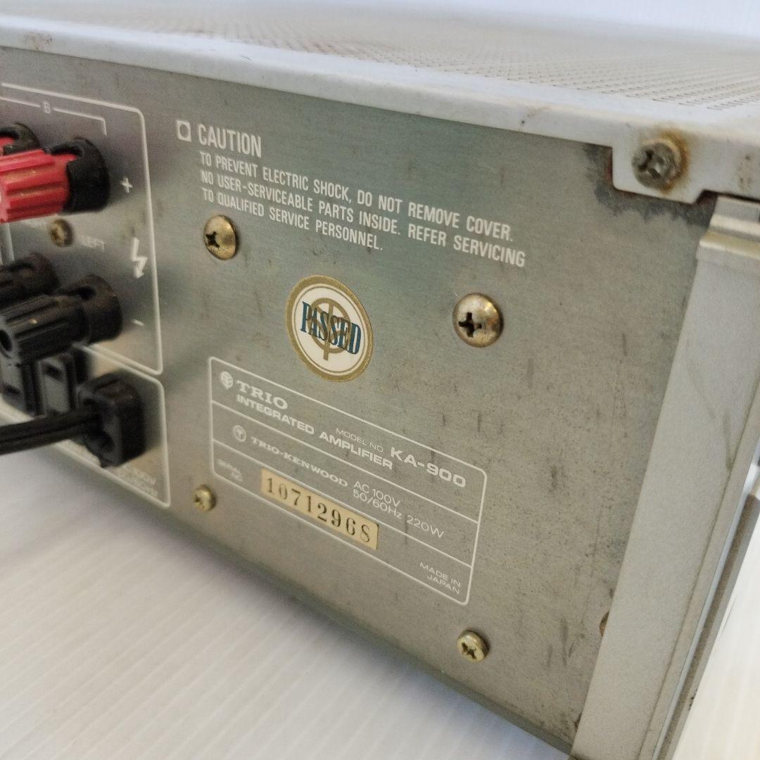 お値下げ！】TRIO INTEGRATED AMPLIFIER KA-900 - メルカリ