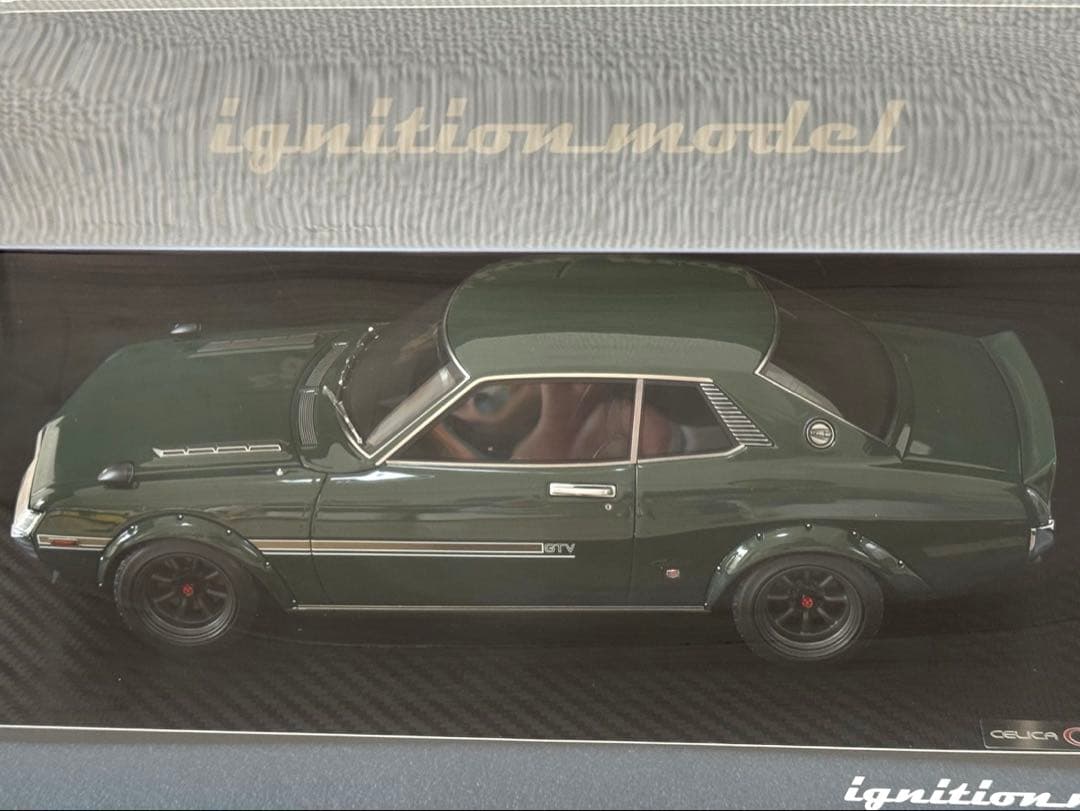 【新品未使用】 1/18 Toyota Celica 1600GTV イグニッションモデル 1/18 トヨタ セリカ 1600GTV TA22 ライトブルー