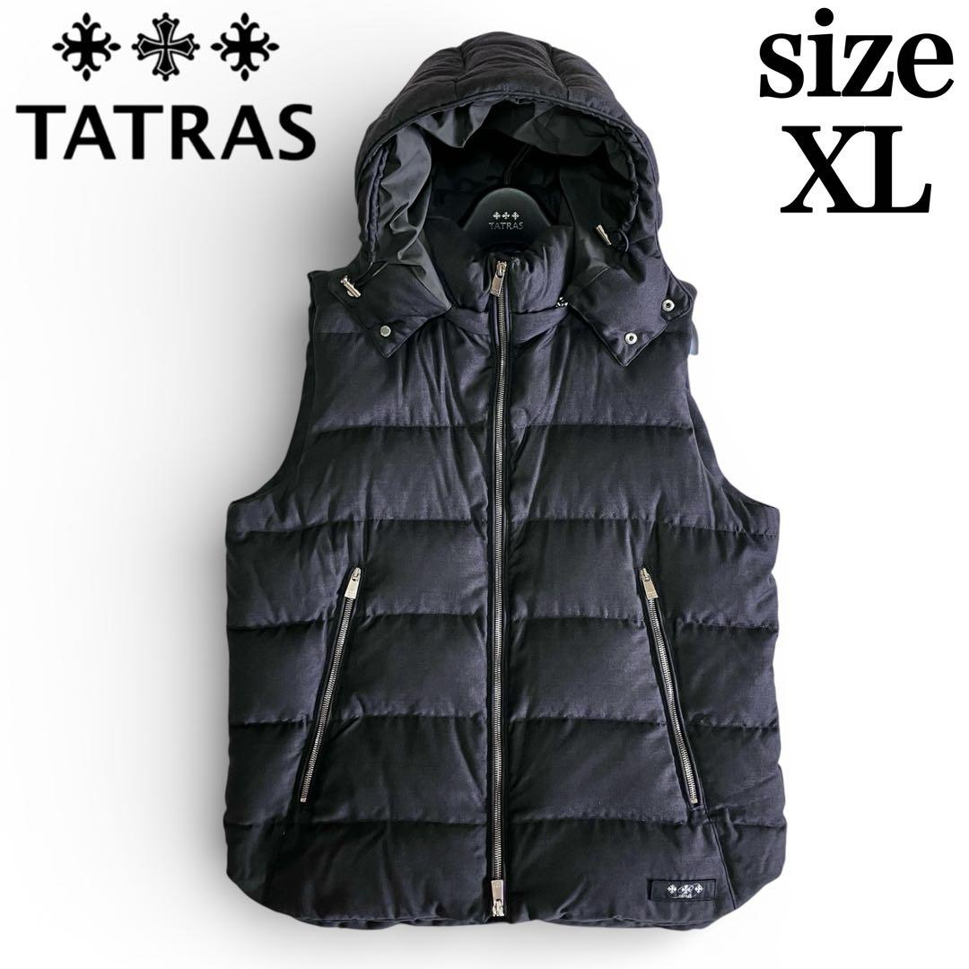 タトラス Rライン ダウン ベスト LEONARDO XL 04 グレー - メルカリ