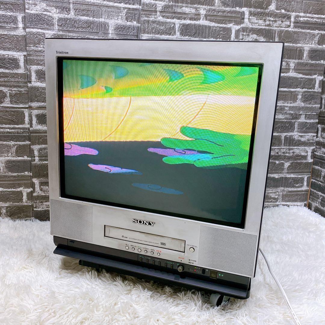 SONY トリニトロン ブラウン管テレビ ビデオ　テレビデオ　kV-21SVF1 SONY トリニトロン ブラウン管テレビ ビデオ テレビデオ kV-21SVF1