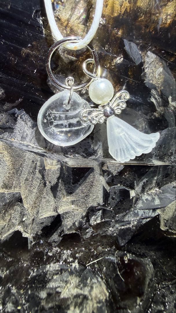 2体のみ限定！守護強化 天使＆赤目白蛇お守り 金運 開運 白蛇 小判 入魂 ご祈祷済み 根付 ストラップ お守り