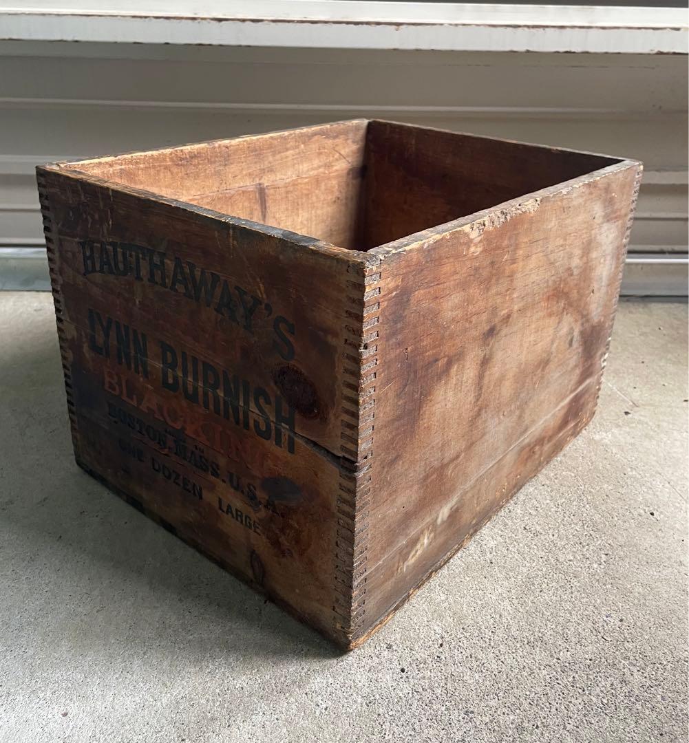 ビンテージ/USA製/アドバタイジング/ウッドボックス/ケース/木箱/店舗什器① imgrc0071951031.jpg