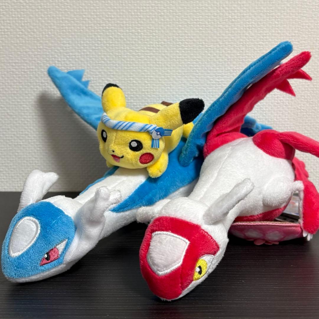 ポケモンセンターフクオカ ぬいぐるみ ラティオスラティアス 福岡