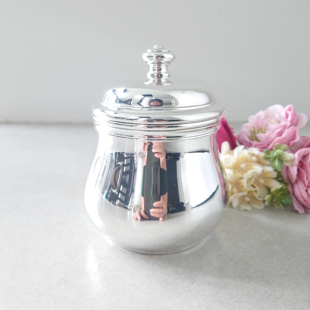 美品 クリストフル アルビ シュガーポット 美品 クリストフル アルビ ティーポット シュガーポット ミルクポット