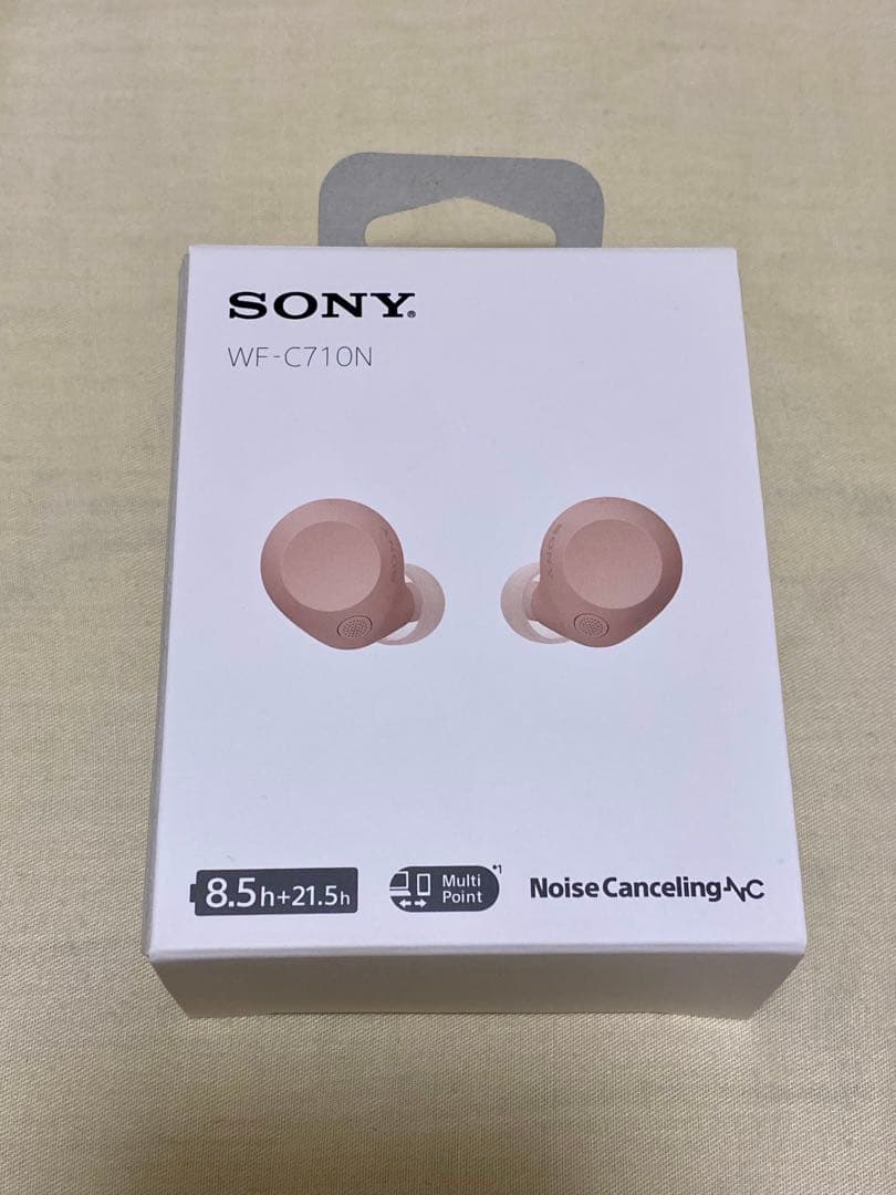 【値下げ】SONY WF-C710N ワイヤレスイヤホン ピンク 保証書付 楽天市場】SONY WF-C710N ソニー ノイズキャンセリング 完全ワイヤレス