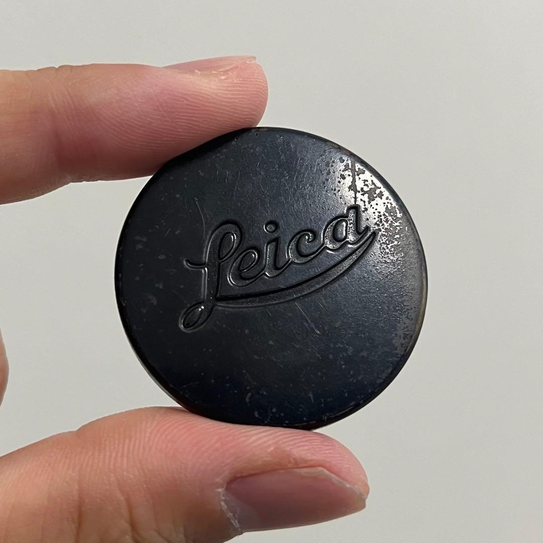 Leica Nickel Elmar 3.5cm F3.5 純正黒キャップ付