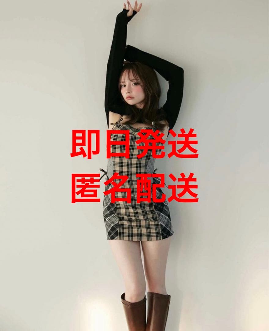 andmary アンドマリー Khy check set ワンピース