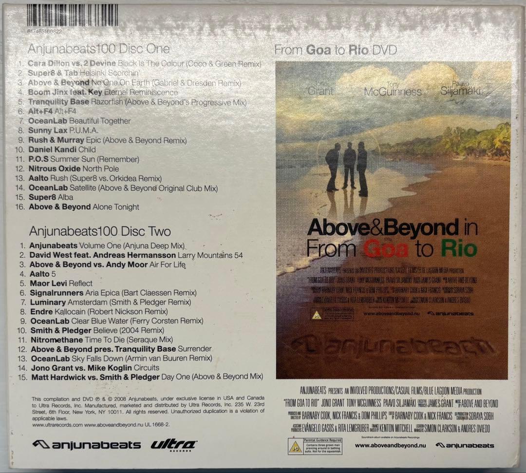 洋楽 Above & Beyond / Anjunabeats 100+..+ DVD