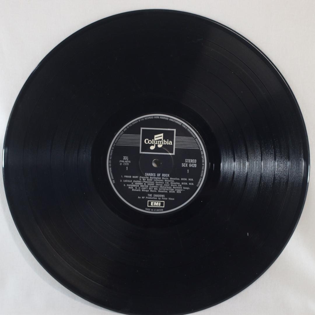 英LP The Shadows Shades of Rock UK盤Stereo