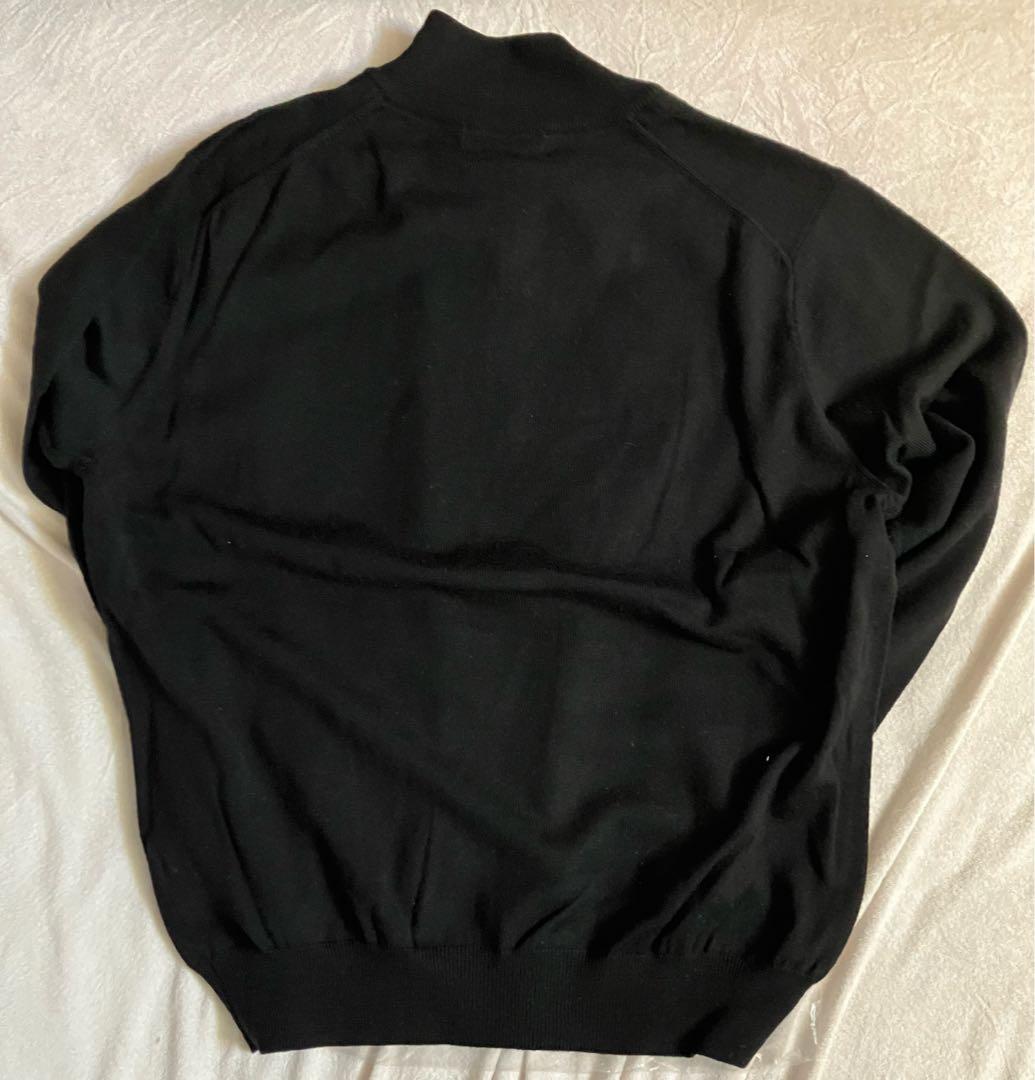 美品 バーバリー クォータージップ セーター Mサイズ - メルカリ