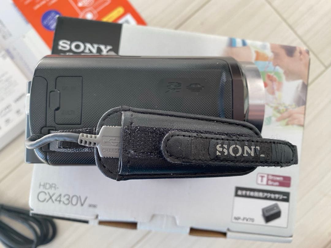 《チョイ》SONY CX430V ビデオカメラ ブラック