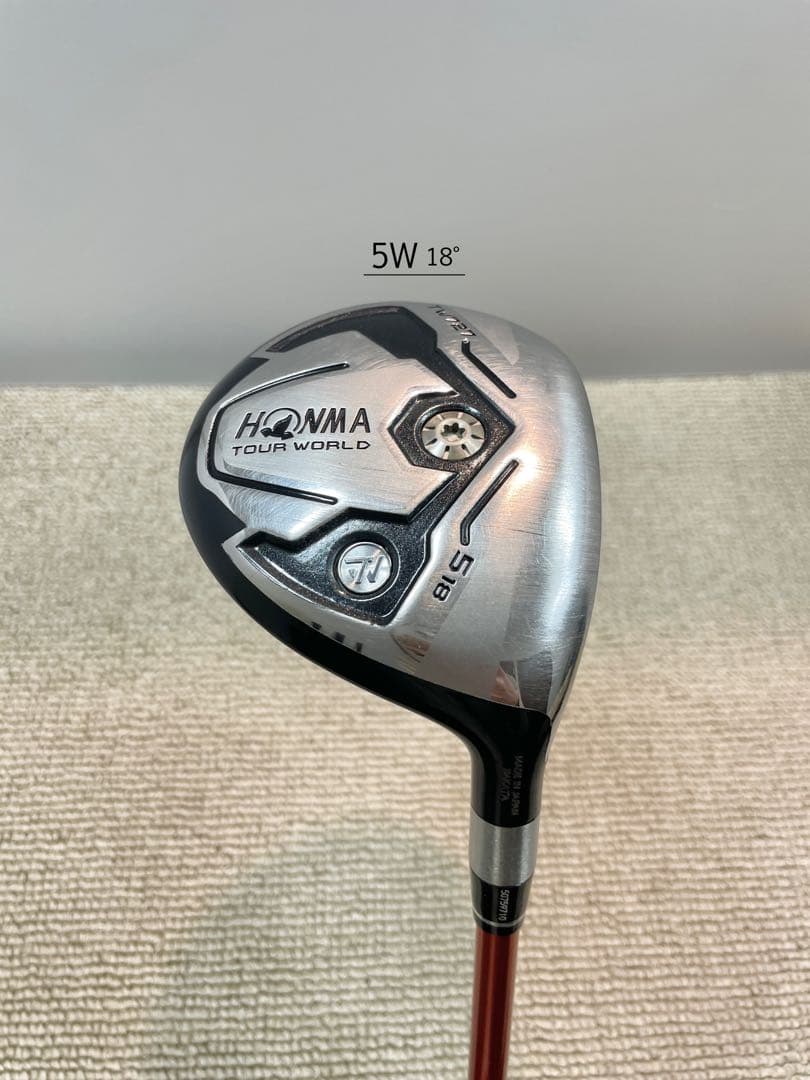 2015年モデルホンマゴルフ(本間ゴルフ) TW727 FW 3.5.7W 3本 - メルカリ