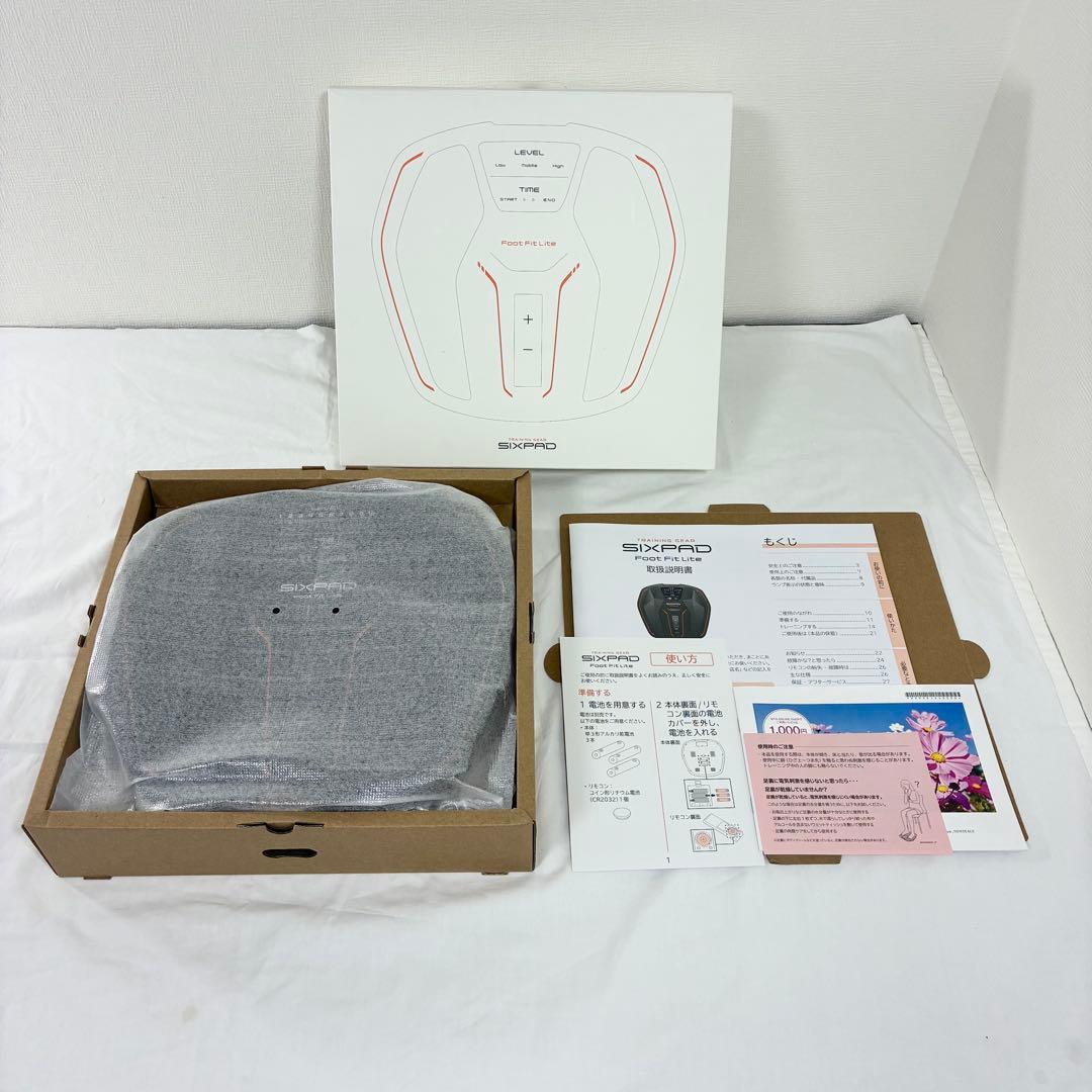 美品】SIXPAD Foot Fit Lite 付属品完備 清掃済み動作確認済 - メルカリ