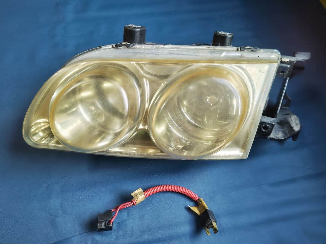 オデッセイ RA1 RA3 HYPER SPORTS 社外ヘッドライト 変色あり - パーツ