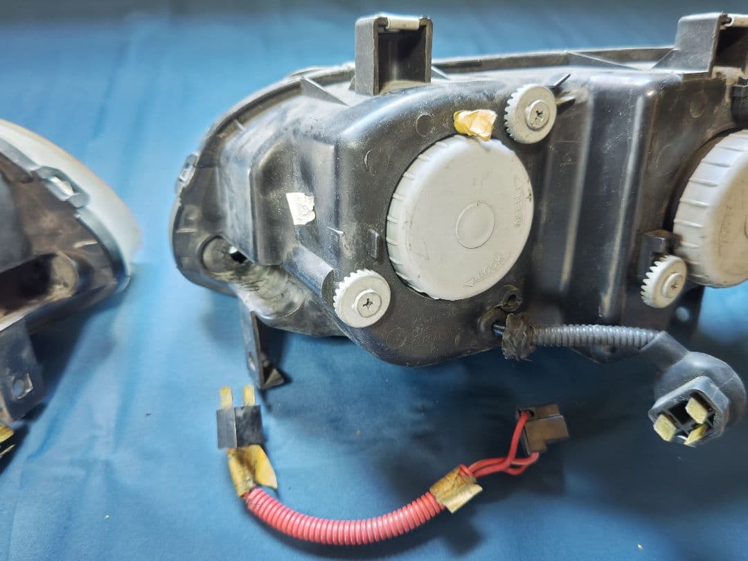 オデッセイ RA1 RA3 HYPER SPORTS 社外ヘッドライト 変色あり - パーツ