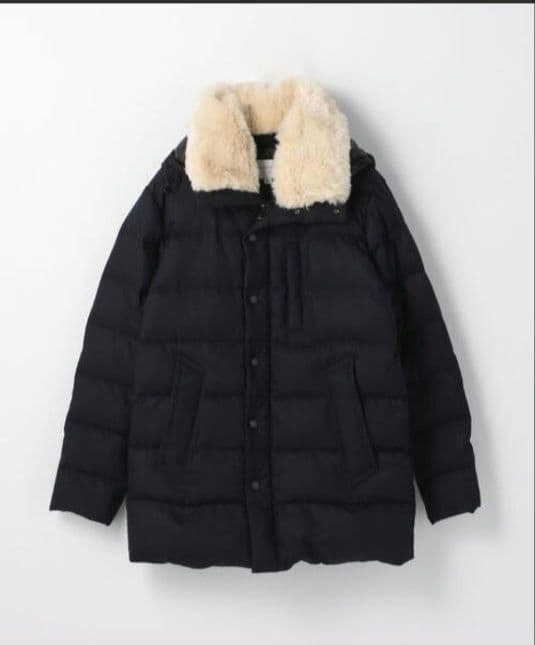 ひろけい10様専用 Super120'sウールフランネル ダウンコート - メルカリ