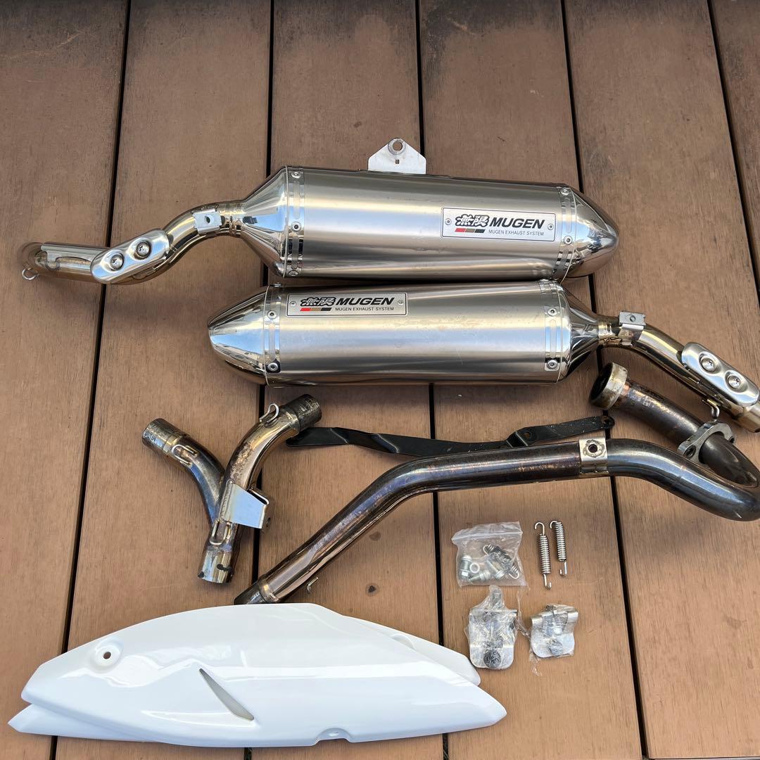 CRF250 L M MD38 用 無限 2本出しフルエキゾースト マフラー - メルカリ