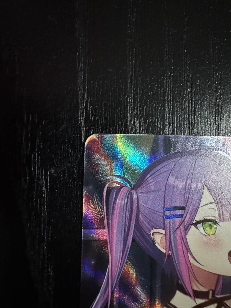 ホロライブカード ホロカ SEC 常闇トワ 箔押しサイン キャンペーン分