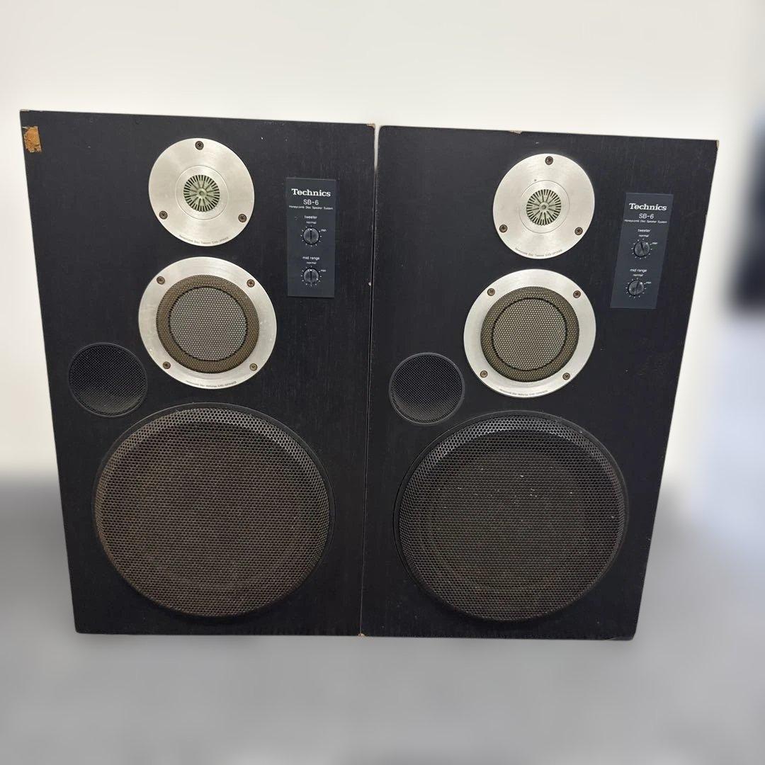 ★レトロ名機 ジャンク★Technics SB-6 3WAYスピーカー 重低音 ☆レトロ名機 ジャンク☆Technics SB-6 3WAYスピーカー 重低音 - メルカリ
