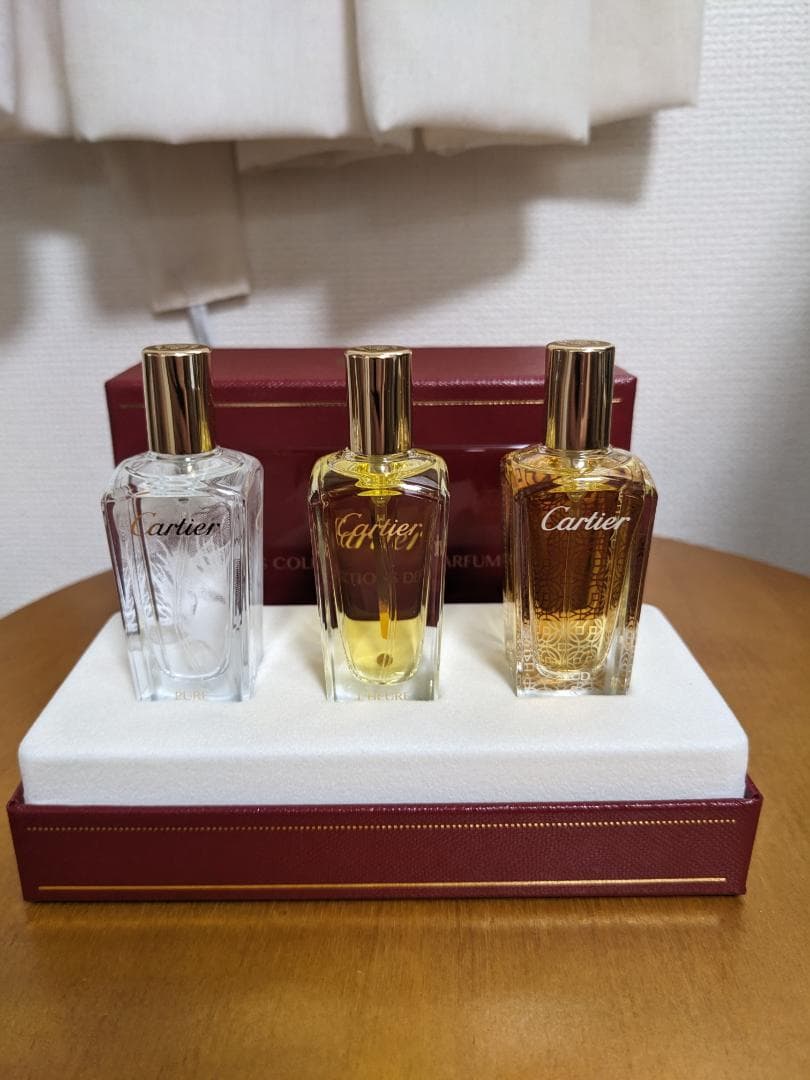 【Cartier】レクレクタン ドゥ パルファン コレクション 3x15ml Cartier】レクレクタン ドゥ パルファン コレクション 3x15ml