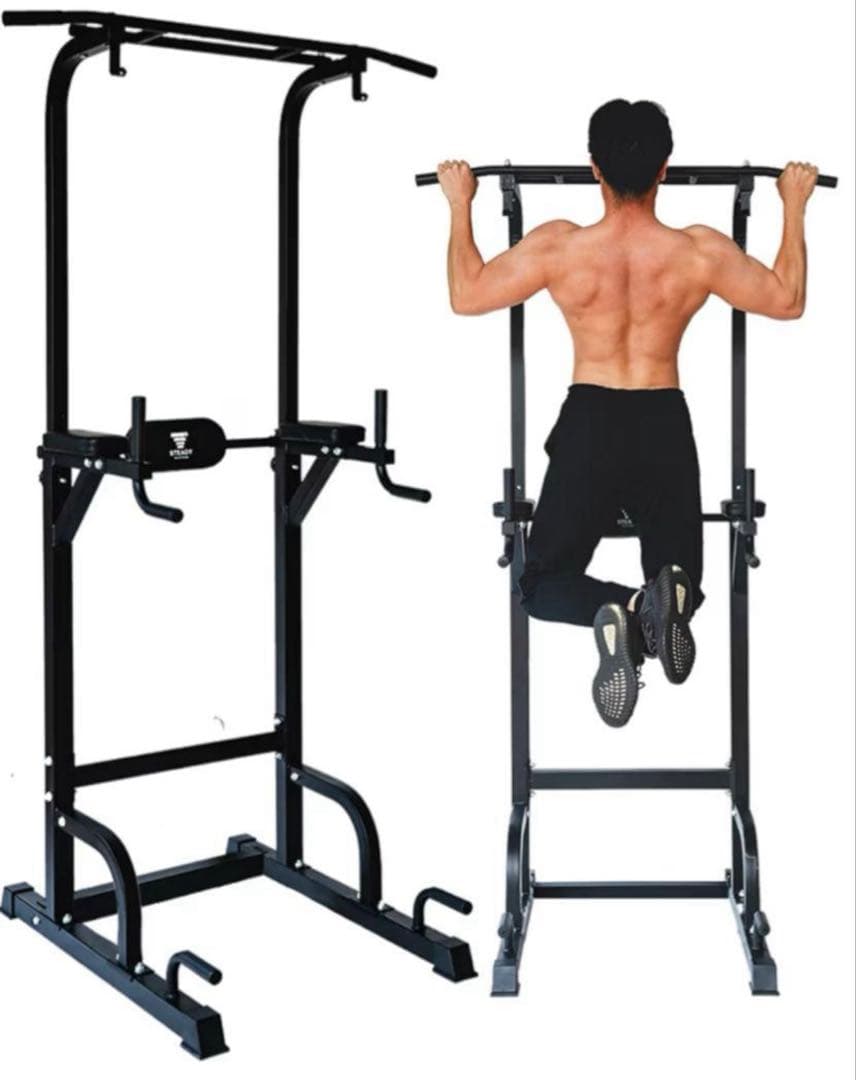 STEADY 懸垂マシン Amazon | STEADY 懸垂 懸垂マシン ぶら下がり健康器 【10or12段階調整