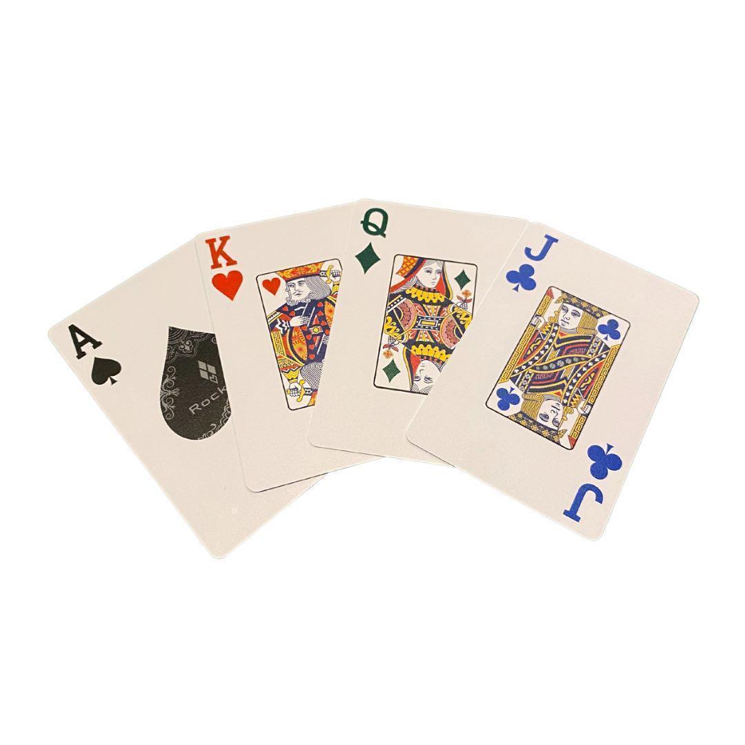 4色トランプ 赤青2個セット ポーカー用 - メルカリ