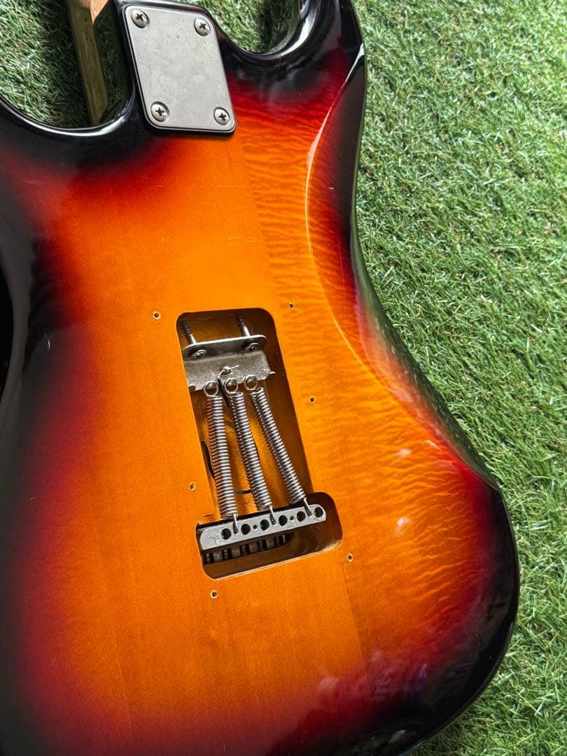 メーカー不明 ストラト サンバースト - メルカリ