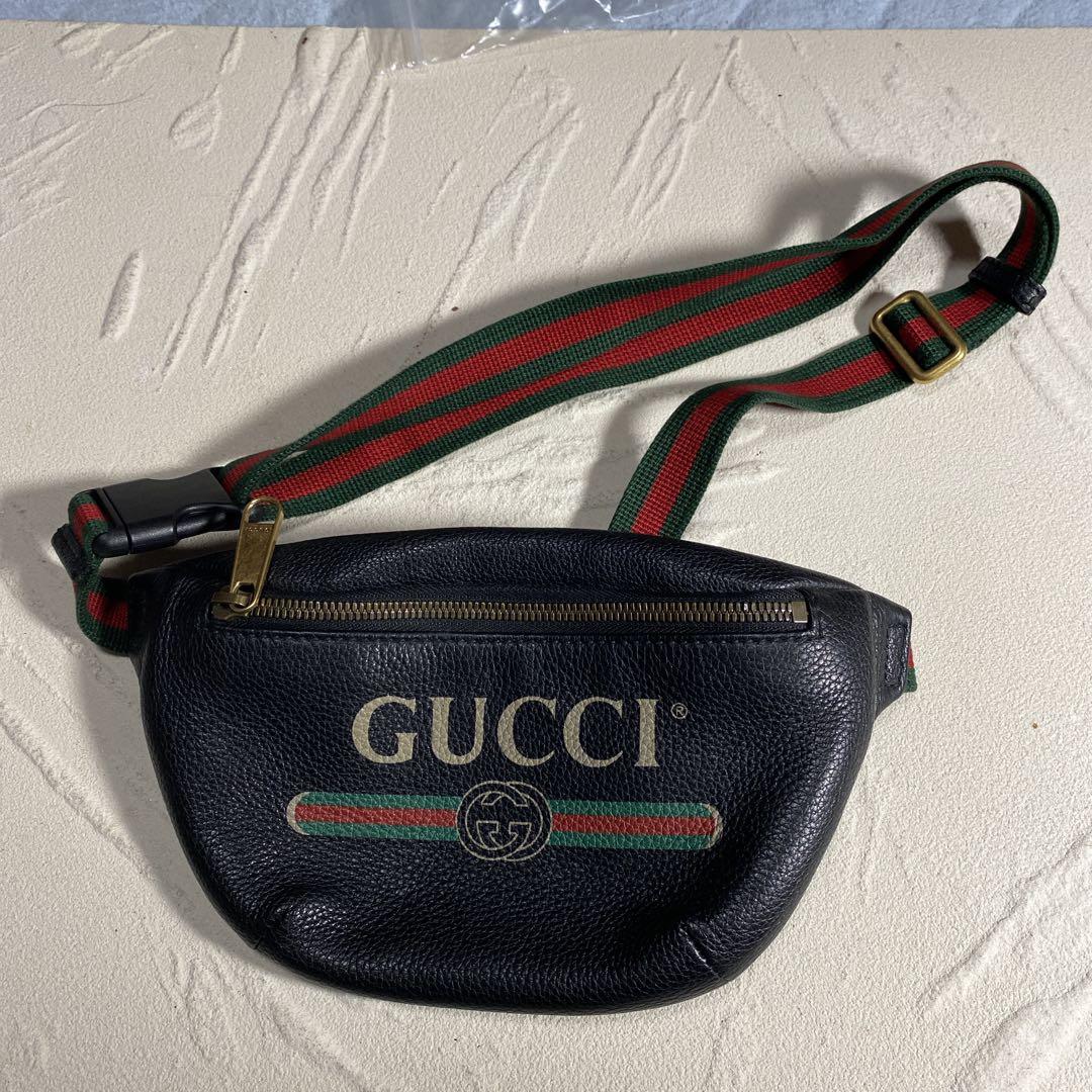 グッチ ウエストバッグ ボディバッグ ウエストポーチ シェリーラインGUCCI グッチ(GUCCI)グッチ シェリーライン GGキャンバス ウエストバッグ