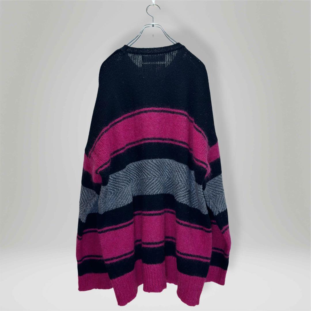トップス DAIRIKU / \"Molly\" Border Mohair Knit