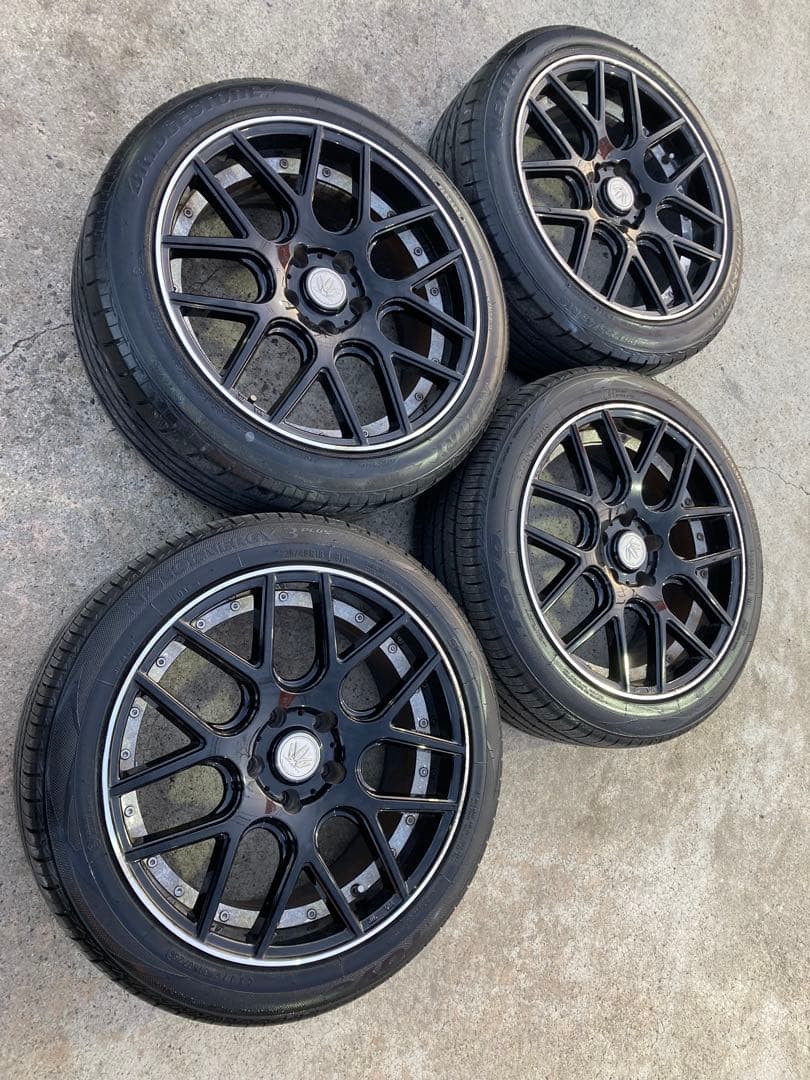 ロクサーニ　アルメイダ　18インチアルミホイル　1台分　225/45R18 BADX LOXARNY ALMEIDA｜ロクサーニ アルメイダ