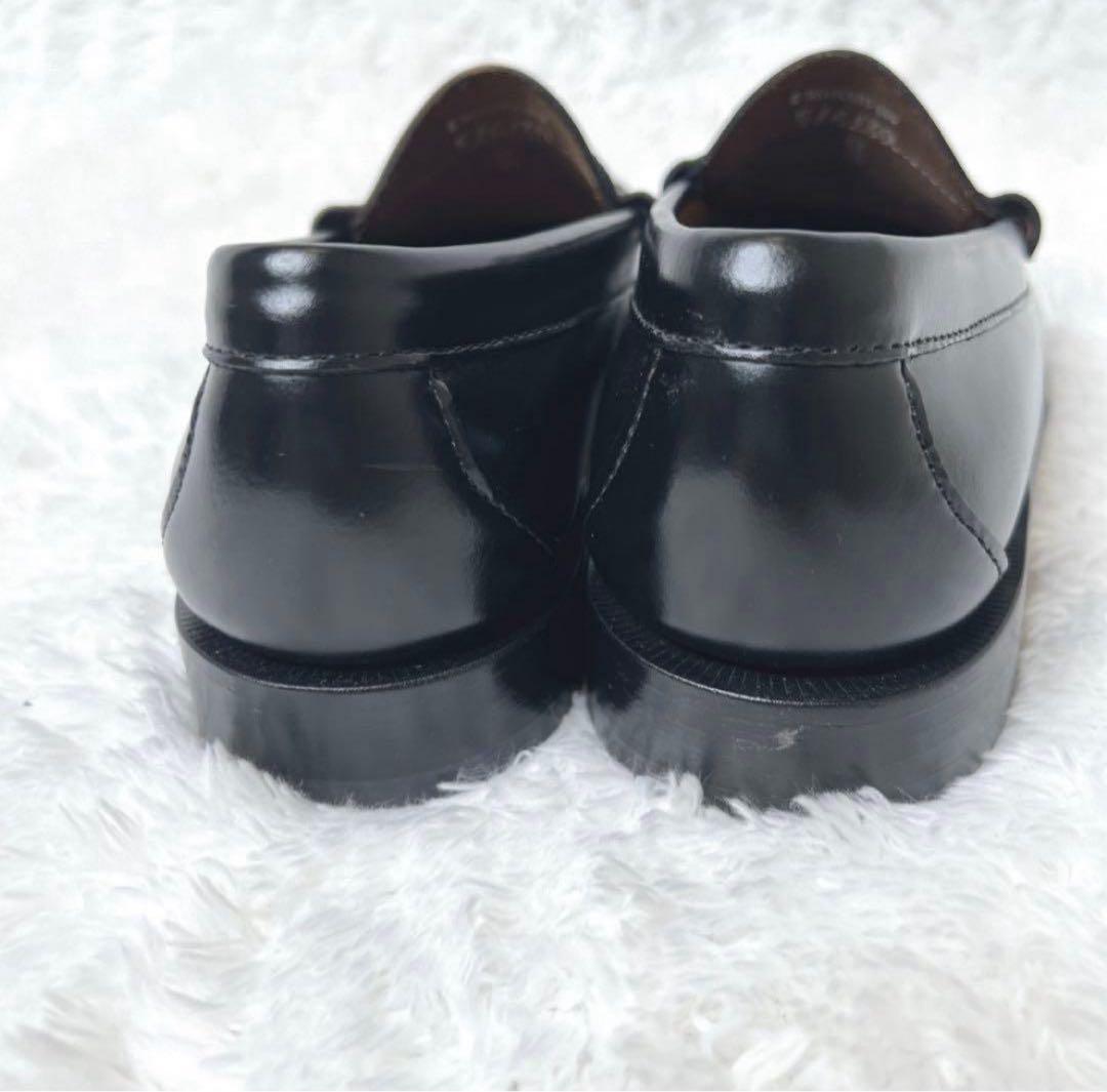 未使用級✨G.H.BASS WEEJUNS ローファー 本革 ブラック