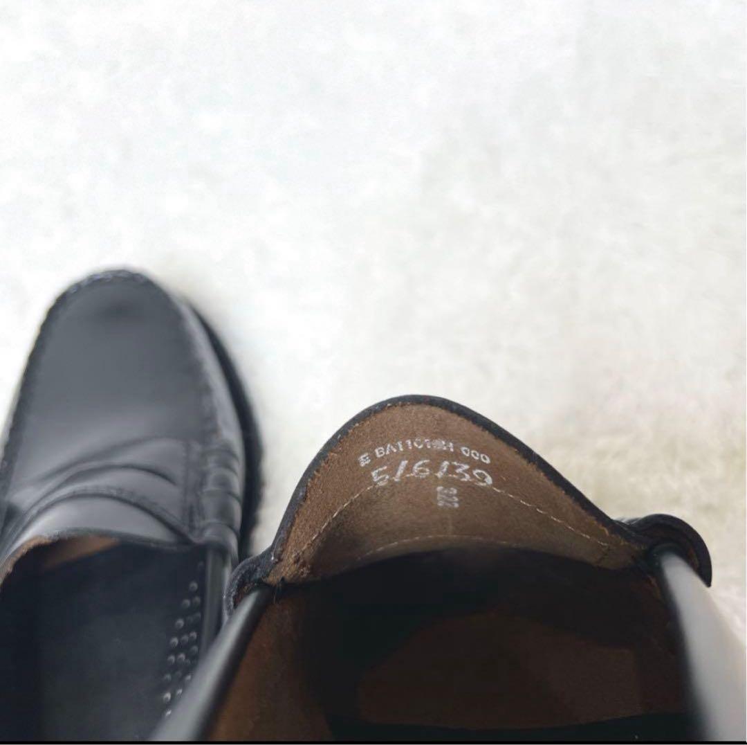 未使用級✨G.H.BASS WEEJUNS ローファー 本革 ブラック