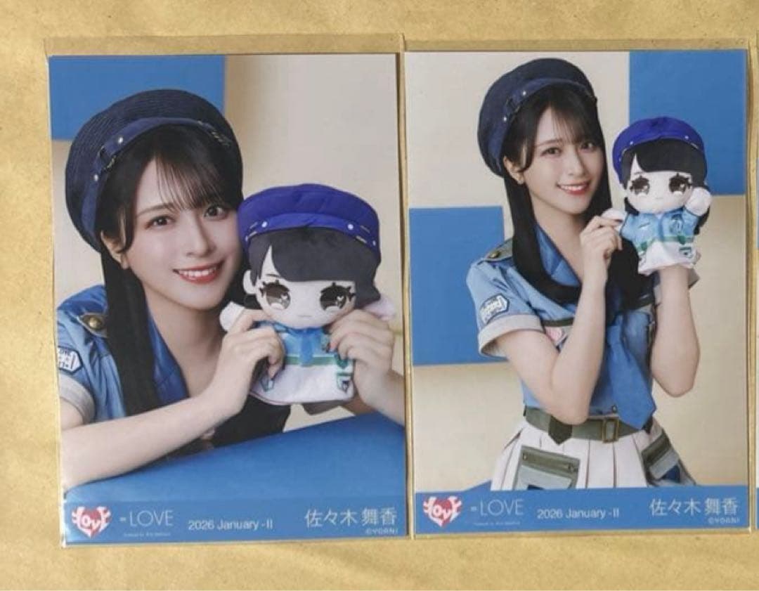 LOVE イコラブ 佐々木舞香 モーリーファンタジー 生写真 セミコンプ