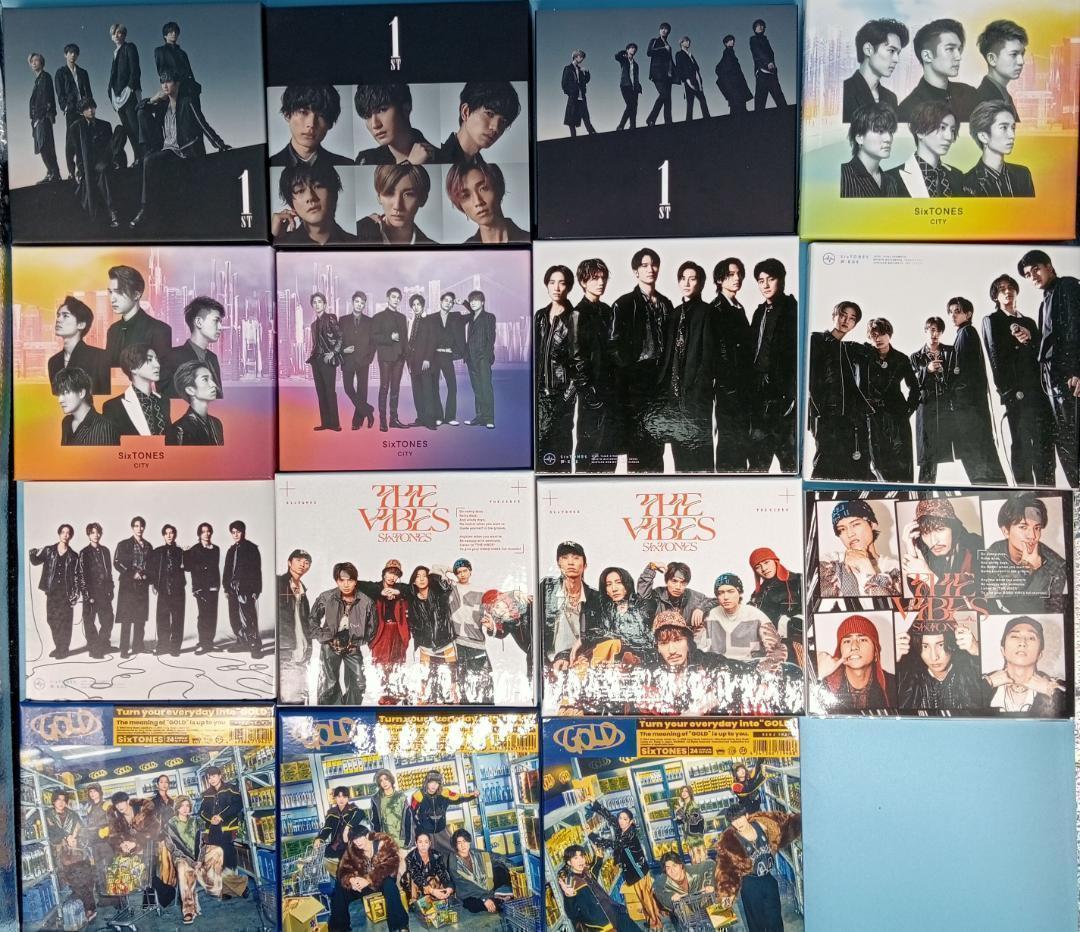 SixTONES CD 全アルバム 全シングル コンプ 63点 ストーンズ
