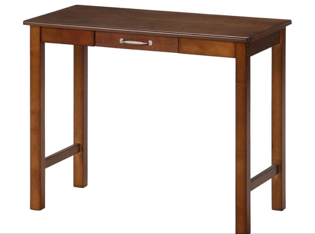 ブラウンのシンプルパソコンデスク　アンティーク風 アンティーク風パソコンデスク（パソコンデスク/ワークデスク）｜通販