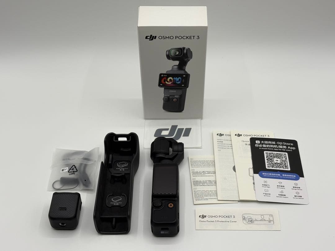 DJI Osmo Pocket 3 オズモポケット3 ジンバルカメラ 美品 Osmo DJI ジンバルカメラ Pocket 3 OSMO-POCKET3 : PCあきんどデジタル