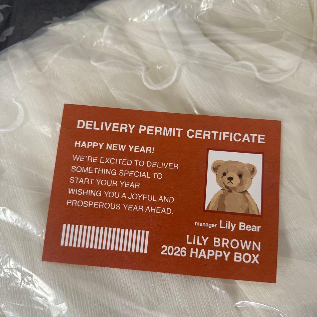 新品 LILY BROWN リリーブラウン 2026年 福袋 - メルカリ