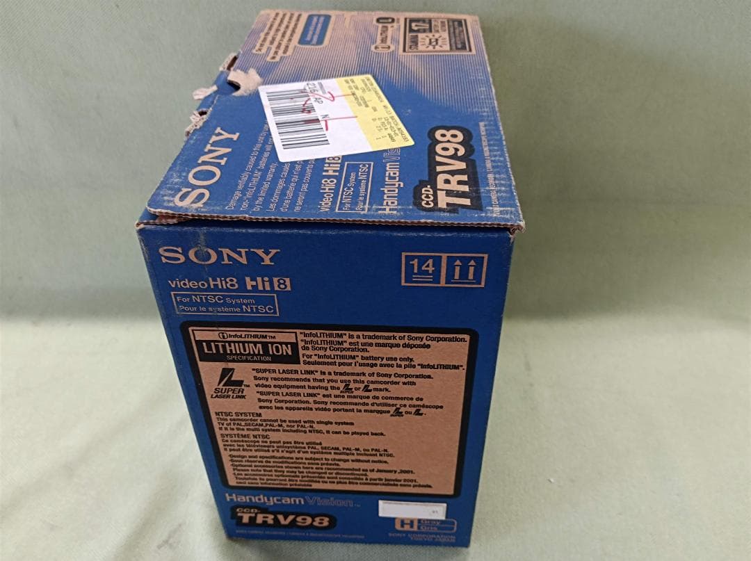 都《KVDVK》　CCD-TRV98　TTSC　Hi8　HANDY CAM