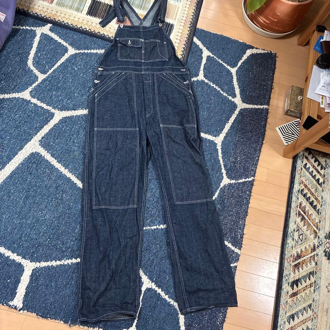 シーワークス　オーバーオール C WORKS シーワークス WEST OVER / BLUE DENIM : MASPHALTO - 通販