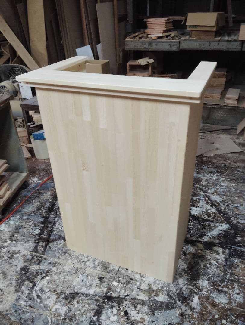 ひな　レジカウンター　８月後半 テンポ レジカウンター W1100 ナチュラル RFTRC-11NA | オフィス