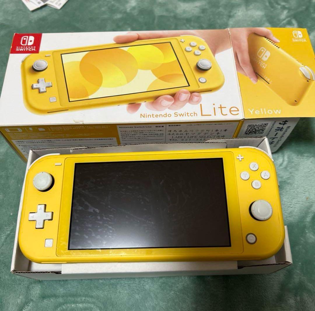 Nintendo Switch Lite イエロー 本体 （現品お渡し） Amazon.co.jp: 【整備済み品】 Nintendo Switch Lite 本体 イエロー