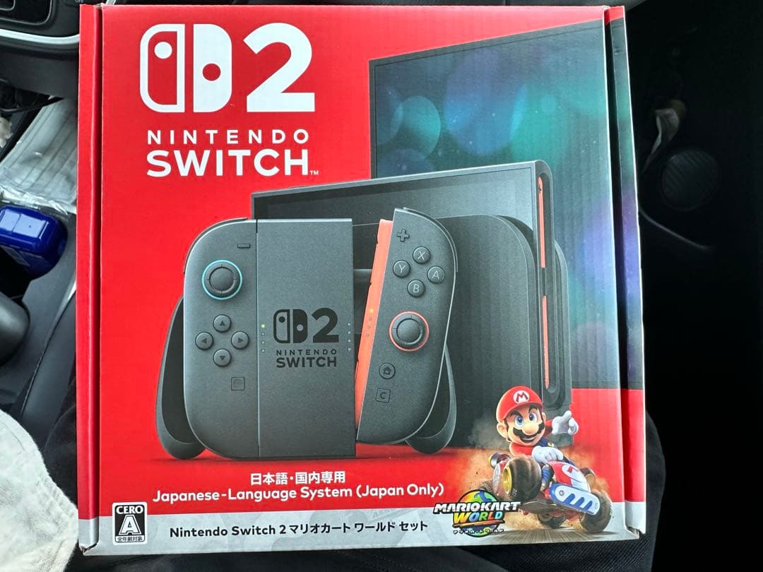 【即日発送！】ニンテンドーSwitch2 マリオカート ワールドセット Amazon.co.jp: Nintendo Switch 2(日本語・国内専用) マリオカート
