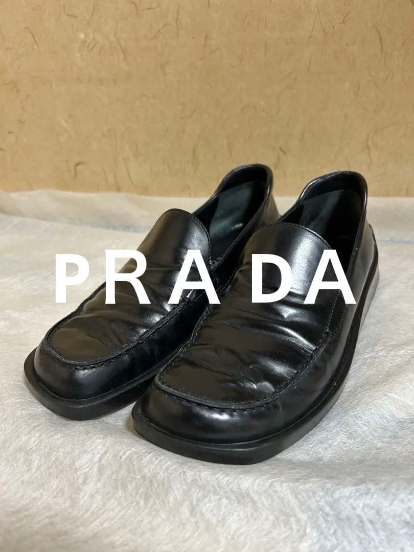 PRADA ブラック ローファー ウェッジソール 24.5 楽天市場】PRADA プラダ ローファー 靴 シューズ 2DG147055 ブラッシュ