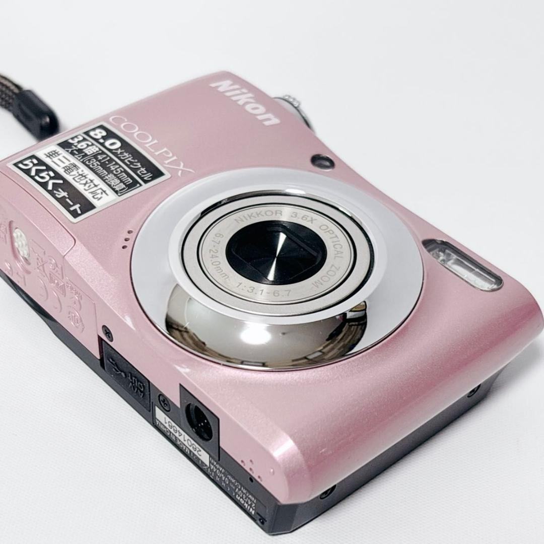Nikon COOLPIX L21 ピンク 乾電池式 単三電池 美品 動作確認済 - メルカリ