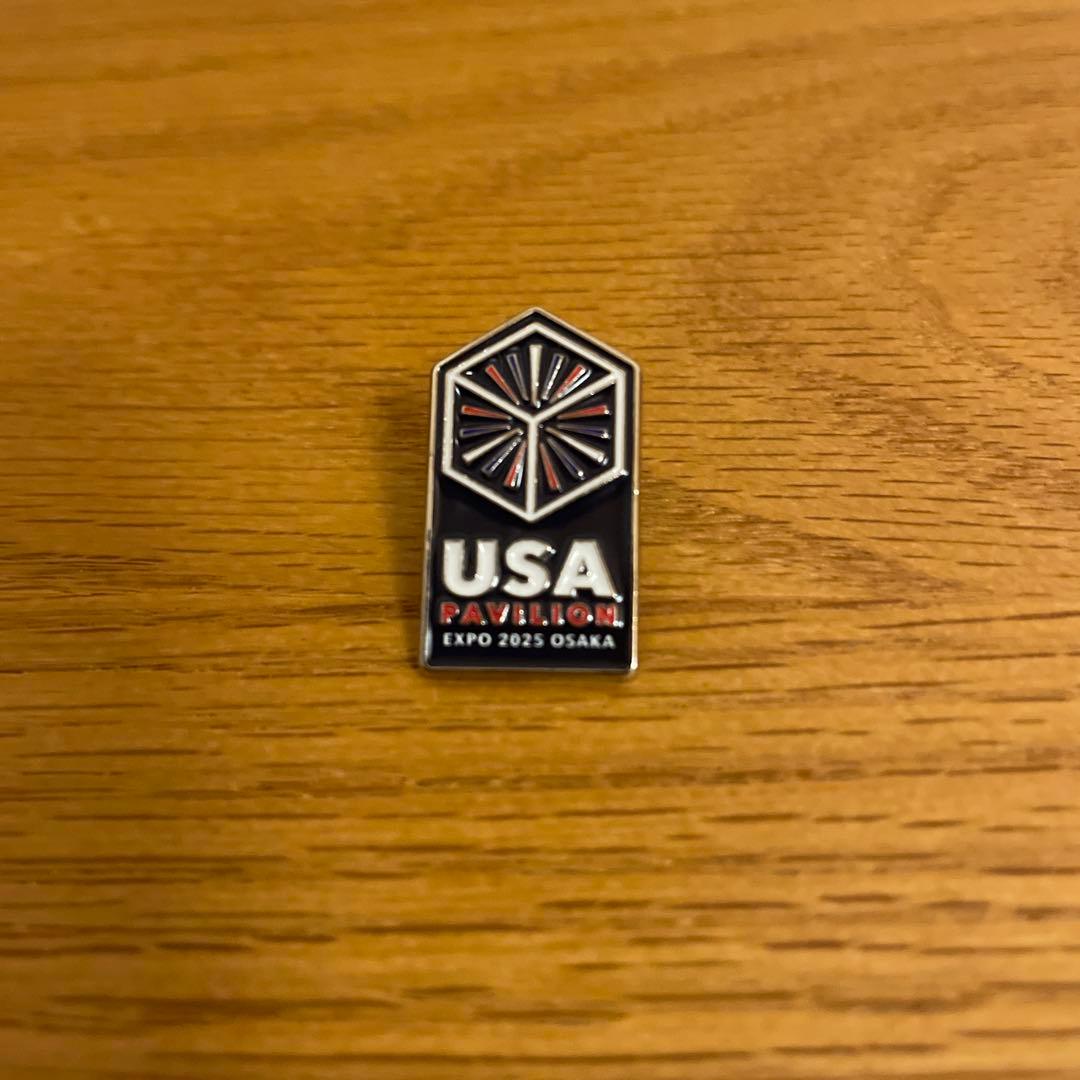 バラ売り可！】万博のピンバッジ アメリカパビリオン！5個セット