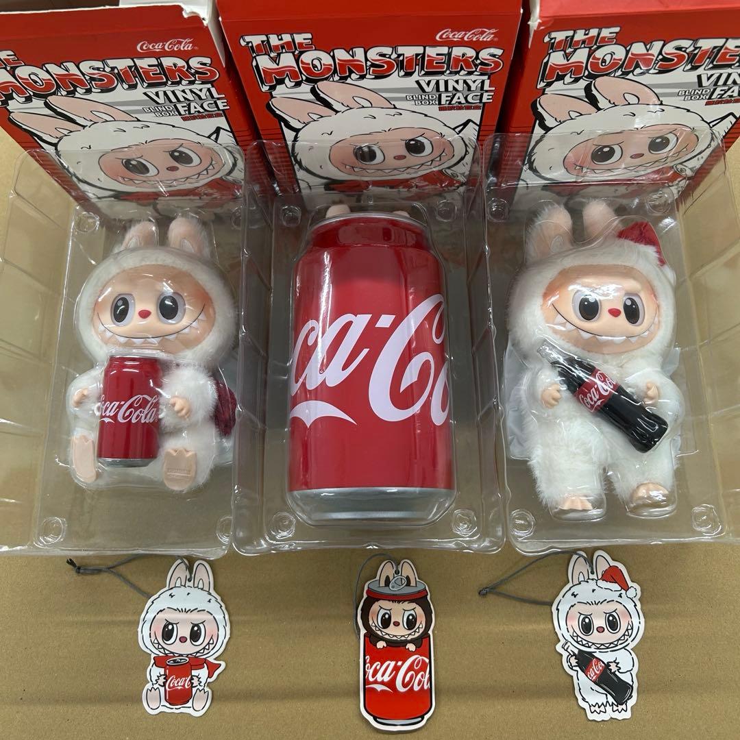 POP MART labubu コカ・コーラ ラブ ブシークレット 瓶 缶 3点 - メルカリ