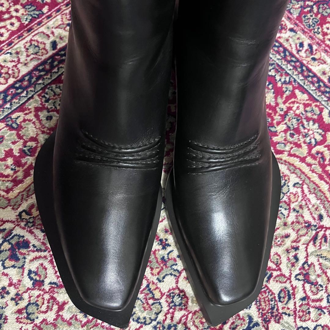 1017 ALYX 9SM ヒールブーツLeone ankle boots 39 - メルカリ